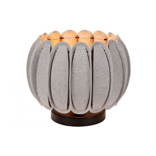 LUCIDE Lucide SPENCER - Table lamp - ? 30 cm - 1xE27 - Grey stolní lampa