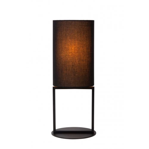 LUCIDE Lucide HERMAN - Table lamp - ? 20 cm - 1xE27 - Black stolní lampa