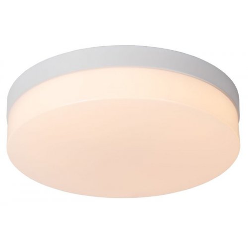 LUCIDE Lucide BISKIT - Flush ceiling light Bathroom - Ă28 cm - LED - 1x18W 2