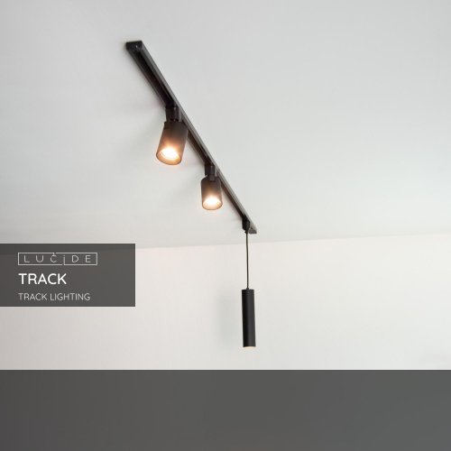 LUCIDE Lucide TRACK End cap - 1-circuit Track lighting system - Set of 2 - Bl - obrázek