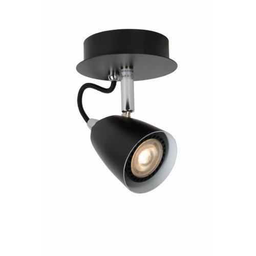 LUCIDE RIDE-LED StropnĂ˝ reflektor GU10/5W incl 3000K Black old 26956/21/30 bodové svítidlo, bodovka