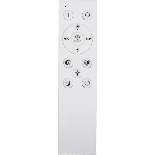 Stropní svítidlo NOMY-RC LED 40W BLACK s multifunčním DÁLKOVÝM OVLADAČEM (3000K-6500K)