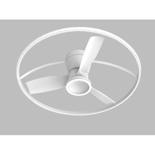 THORA 2411 WHITE - bílý stropní ventilátor s osvětlením a dálkovým ovládáním