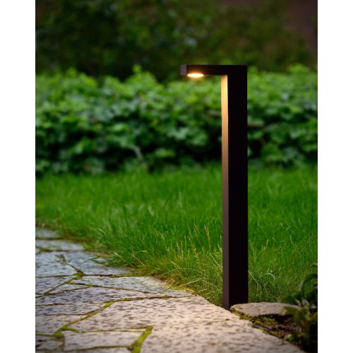 LUCIDE TEXAS Post IP44 H40 L60 LED 6W Black, venkovní svítidlo - obrázek