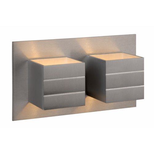 LUCIDE BOK 69B Wall light 2xG9/40Wexcl. Satin c nástěnné svítidlo - obrázek