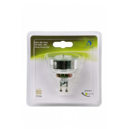 LUCIDE Energy Saving Bulb Blister GU10/8W Refle žárovka, zářivka