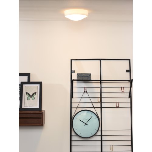 LUCIDE LEX Ceiling Light 1xE27 D23cm White, stropní nebo nástěnné svítidlo - obrázek