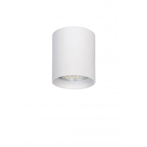 LUCIDE BODI Ceiling Light Round GU10 D8 White, stropní svítidlo - obrázek