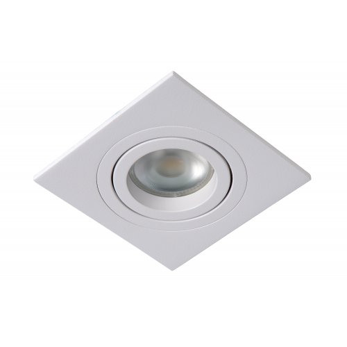 LUCIDE TUBE Spot Square D9cm GU10 White, bodové svítidlo, bodovka - obrázek