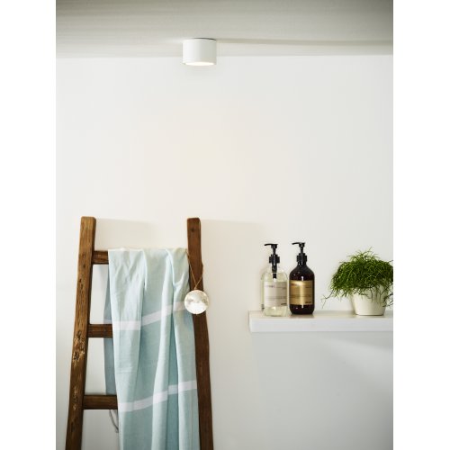 LUCIDE LILY Ceiling Light IP54 G9 D8,9cm H6cm White, stropní svítidlo, koupelnové - obrázek