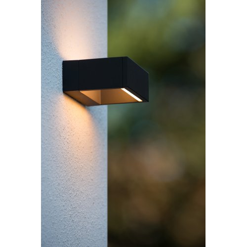 LUCIDE GOA Wall Light LED 6W 3000K L15 Anthracite, venkovní svítidlo - obrázek