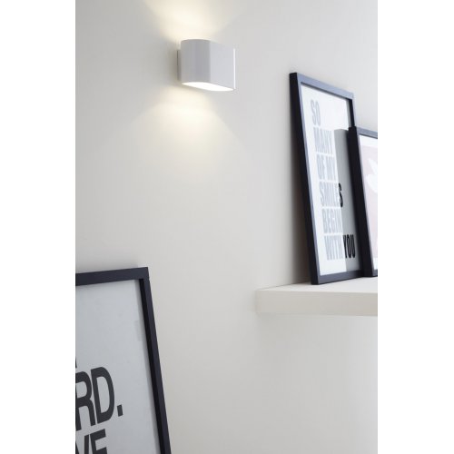 LUCIDE XERA Wall light 1xG9 H8 W8 L16 cm White, nástěnné svítidlo - obrázek