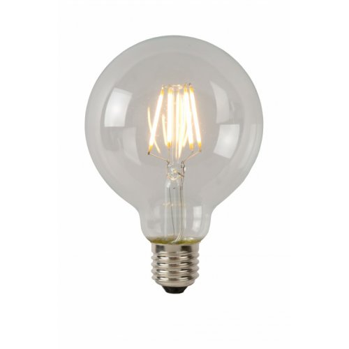 LUCIDE Bulb LED G95 Filament E27/5W 500LM 2700K Transparent, žárovka, zářivka - obrázek