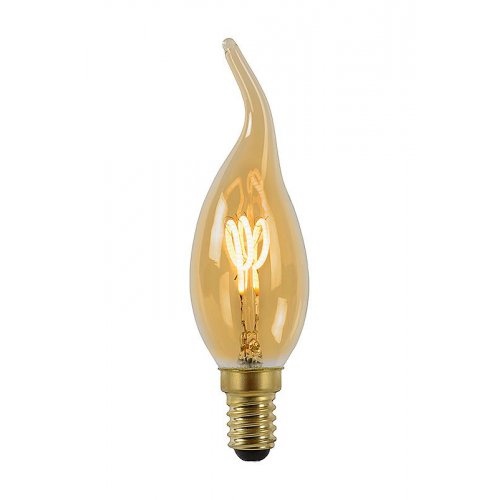LUCIDE Bulb LED 3W 115LM 2200K Amber, žárovka, zářivka