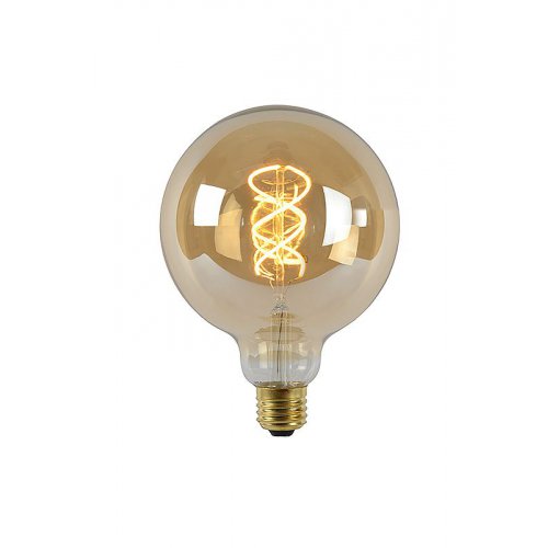 LUCIDE Bulb LED Globe 5W 260LM 2200K D12,5cm Amber, žárovka, zářivka - obrázek