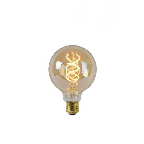 LUCIDE Bulb LED Globe 5W 260LM 2200K D9,5cm Amber, žárovka, zářivka - obrázek