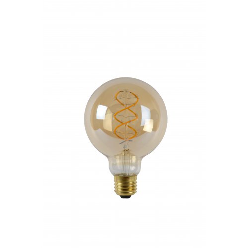 LUCIDE Bulb LED Globe 5W 260LM 2200K D9,5cm Amber, žárovka, zářivka - obrázek