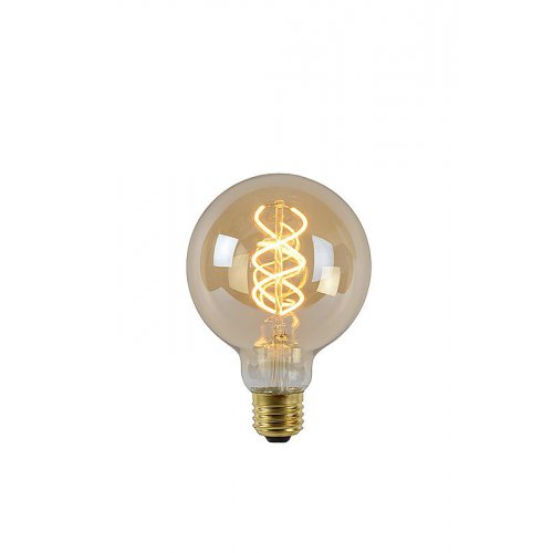 LUCIDE Bulb LED Globe 5W 260LM 2200K D9,5cm Amber, žárovka, zářivka