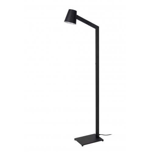 LUCIDE MIZUKO Floor Lamp E14 H150cm Black, stojací lampa - obrázek