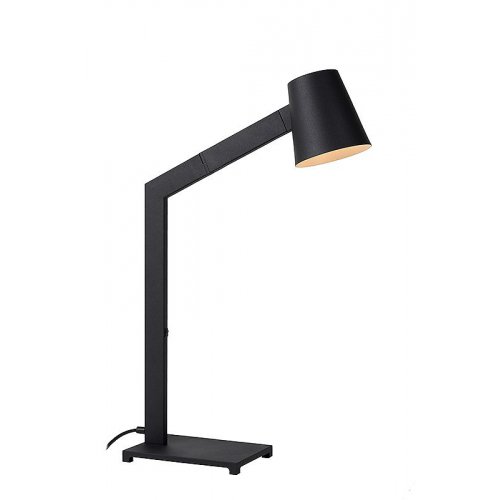 LUCIDE MIZUKO Desk Lamp E14 H67cm Black, stolní lampa - obrázek