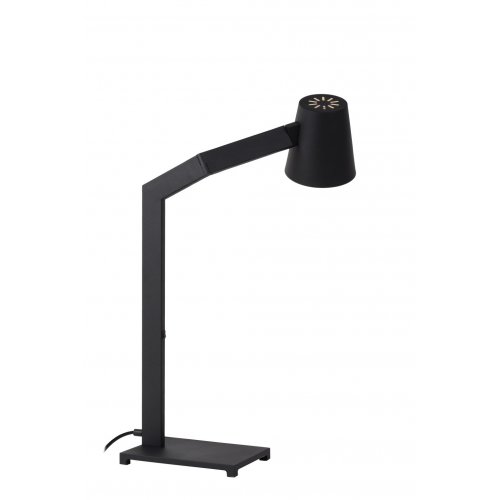 LUCIDE MIZUKO Desk Lamp E14 H67cm Black, stolní lampa - obrázek