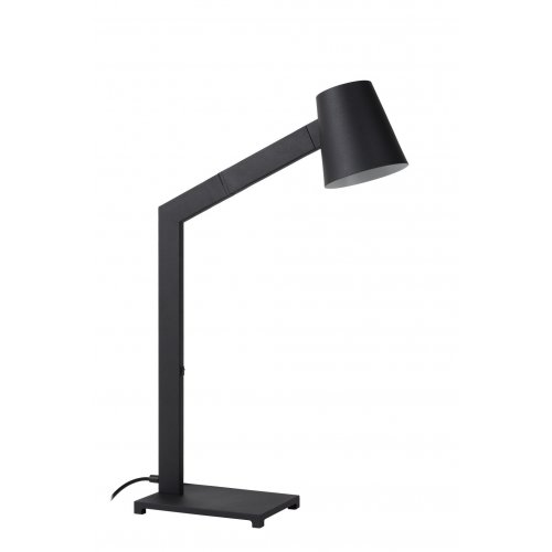 LUCIDE MIZUKO Desk Lamp E14 H67cm Black, stolní lampa - obrázek