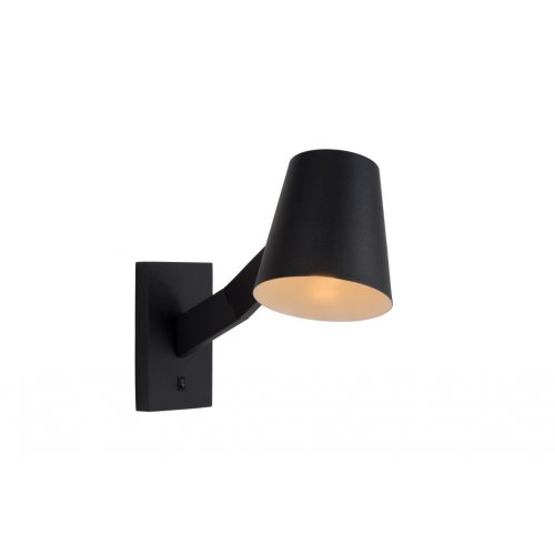 LUCIDE MIZUKO Wall Light E14 H32cm Black, nástěnné svítidlo - obrázek