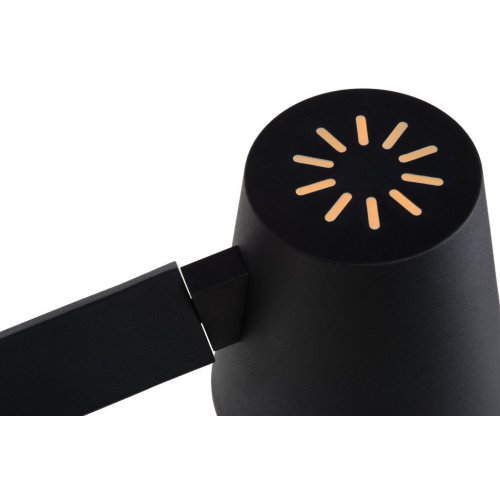 LUCIDE MIZUKO Wall Light E14 H32cm Black, nástěnné svítidlo - obrázek