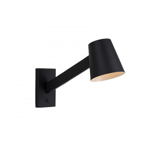 LUCIDE MIZUKO Wall Light E14 H32cm Black, nástěnné svítidlo