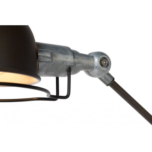 LUCIDE HONORE Desk Lamp E14 H60cm Rust Brown, stolní lampa - obrázek