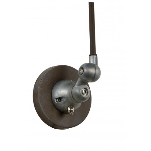 LUCIDE HONORE Wall Light E14 H46cm Rust Brown, nástěnné svítidlo - obrázek