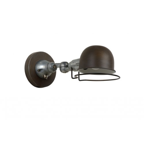 LUCIDE HONORE Wall Light E14 Rust Brown, nástěnné svítidlo - obrázek