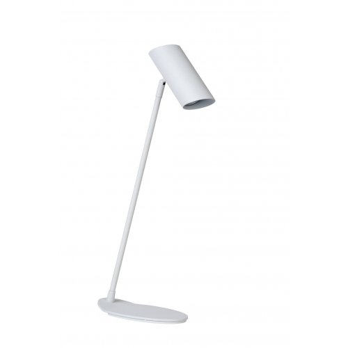 LUCIDE HESTER Desk Lamp LED GU10 H53cm White, stolní lampa - obrázek