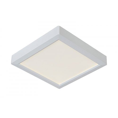 LUCIDE TENDO-LED Ceiling Light 18W 3000K Square, White, stropní svítidlo - obrázek