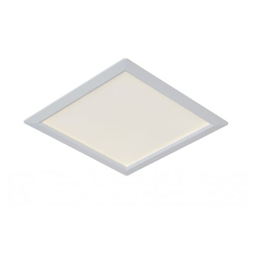 LUCIDE TENDO-LED Ceiling Light 18W 3000K Square, White, stropní svítidlo - obrázek