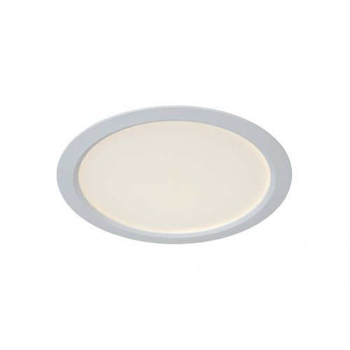 LUCIDE TENDO-LED Ceiling Light D22cm 18W 3000K Round, White, stropní svítidlo - obrázek