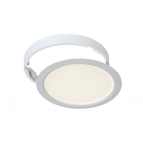 LUCIDE TENDO-LED Ceiling Light D22cm 18W 3000K Round, White, stropní svítidlo - obrázek