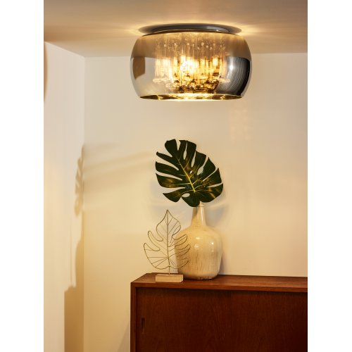 LUCIDE PEARL Ceiling Light H21 D40cm 5xG9/4W Chrome, stropní svítidlo - obrázek