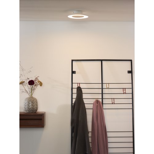 LUCIDE FOSKAL Ceiling Light LED 6W D21,5cm White, stropní svítidlo - obrázek