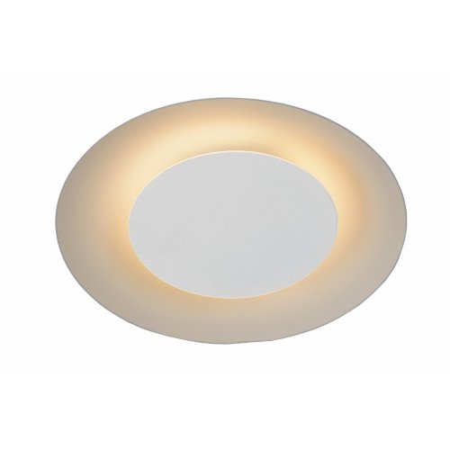 LUCIDE FOSKAL Ceiling Light LED 6W D21,5cm White, stropní svítidlo