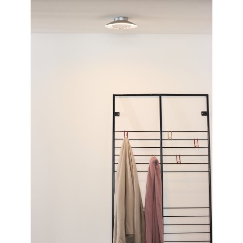 LUCIDE FOSKAL Ceiling Light LED 6W D21,5cm Silver, stropní svítidlo - obrázek