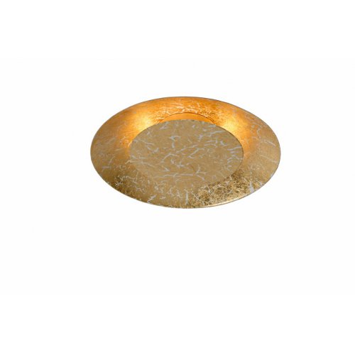 LUCIDE FOSKAL Ceiling Light LED 6W D21,5cm Brass, sropní svítidlo - obrázek