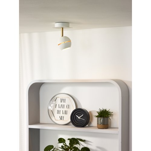 LUCIDE BINARI Spot LED 5W L10 W14.5 H13cm White, bodové svítidlo, bodovka - obrázek