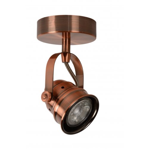 LUCIDE CIGAL Spot LED 1xGU10/5W 2700K Red Copper, bodové svítidlo, bodovka - obrázek