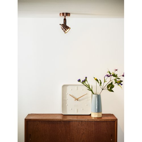 LUCIDE CIGAL Spot LED 1xGU10/5W 2700K Red Copper, bodové svítidlo, bodovka - obrázek