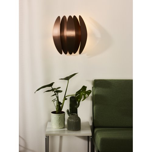 LUCIDE VIVANA Wall Light 2xG9 W32cm Copper, nástěnné svítidlo - obrázek