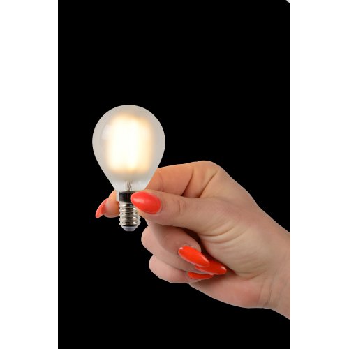 LUCIDE Bulb P45 Filament Dimmable E14 4W 280LM Frosted, žárovka, zářivka - obrázek