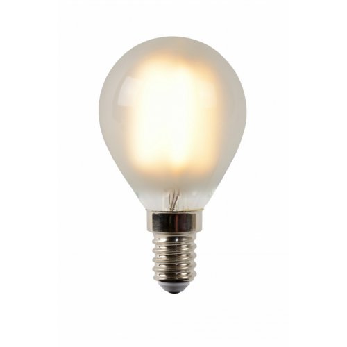 LUCIDE Bulb P45 Filament Dimmable E14 4W 280LM Frosted, žárovka, zářivka