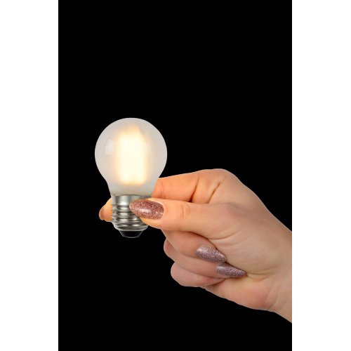 LUCIDE Bulb G45 Filament Dimmable E27 4W 2700K Frosted, žárovka, zářivka - obrázek