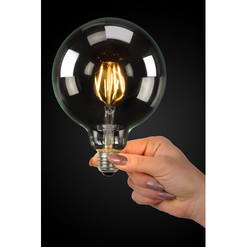 LUCIDE Bulb LED G125 Filament E27/5W 500LM 2700K Transparent, žárovka, zářivka - obrázek